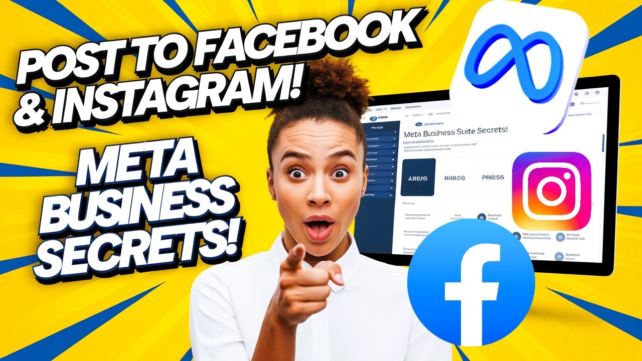 Как ЛЕГКО публиковать посты в Facebook и Instagram одновременно с помощью Meta Business Suite!