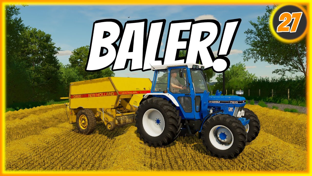 Buying A BALER! | FS22 Survival | Court Farm Ep 27