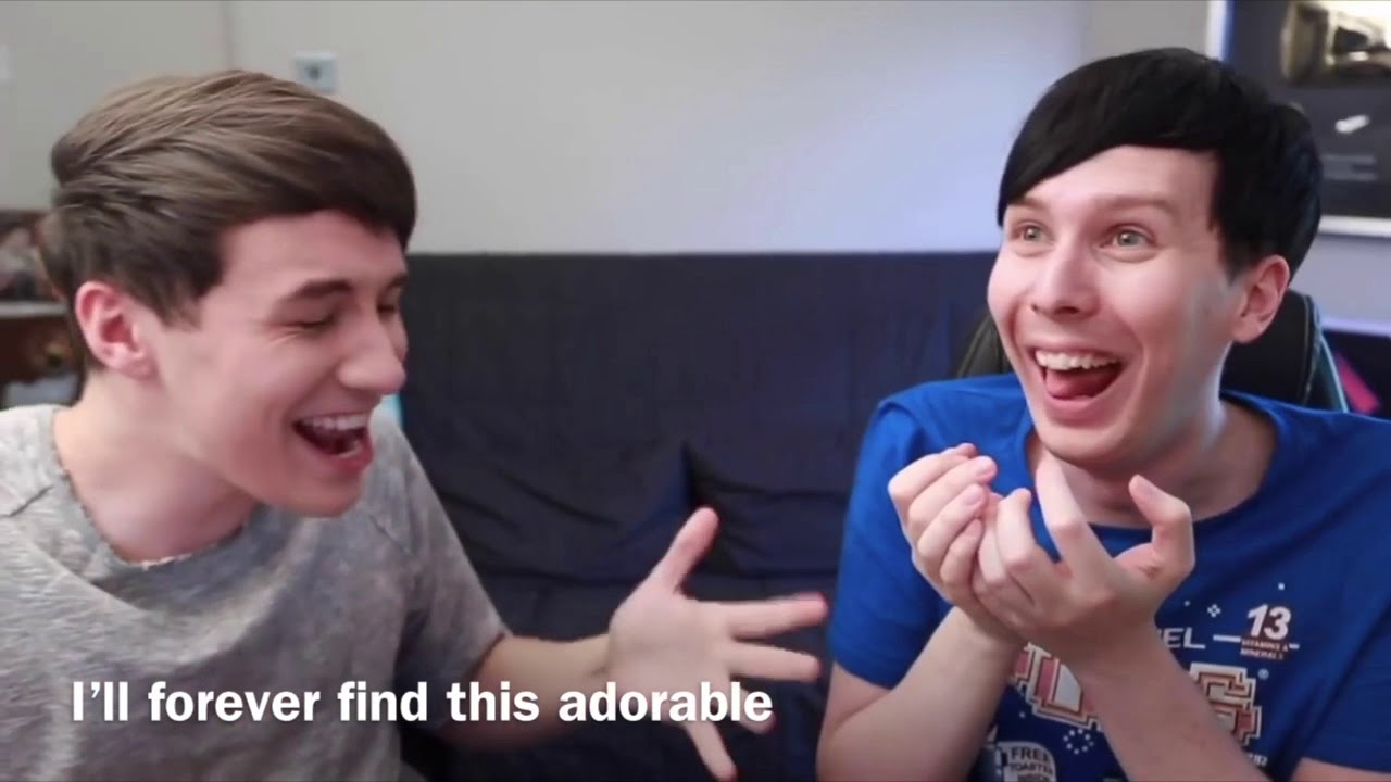 Dan howell being very loud for one whole minute