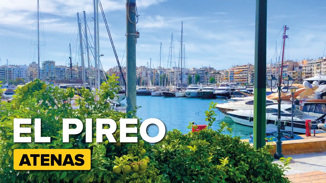 El PIREO: Puerta de Entrada a las Maravillas GRIEGAS ❤️ | Viajes a GRECIA 🚢🇬🇷⚓