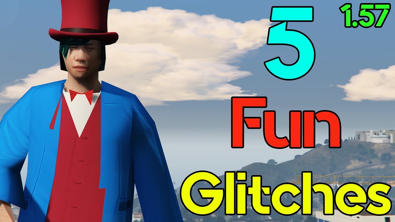 5 Fun Glitches in GTA Online - 1.57 #16