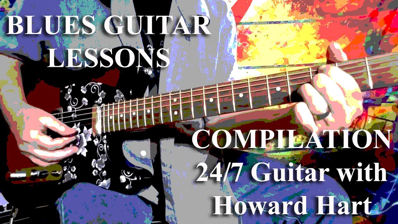 BLUES GUITAR LESSONS   Combining Rhythm & Lead Playing Compilation