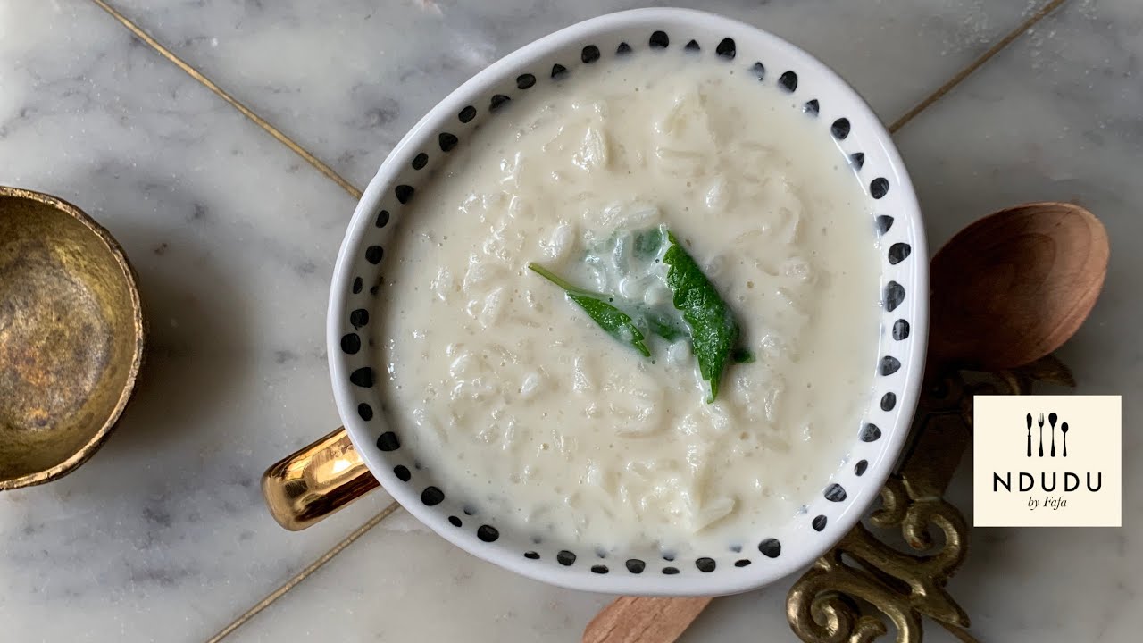 LEMONGRASS RICE PORRIDGE recipe ✔️ Gluten free /Ndudu by Fafa