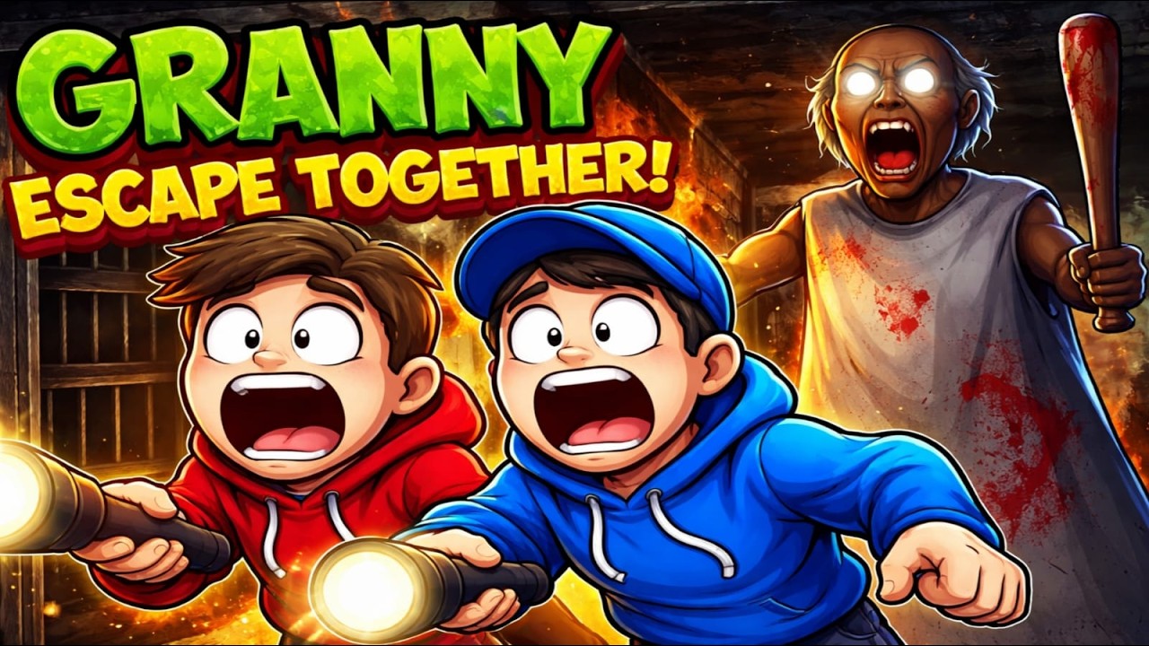 👉Can You Escape GRANNY Without😱 MakingNoise? #granny #grannyvsgrannygame #granny3 #verticallivefeed