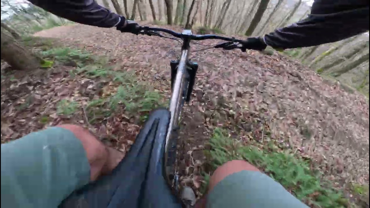 Nouveau singletrack VTT, bien cool à rider