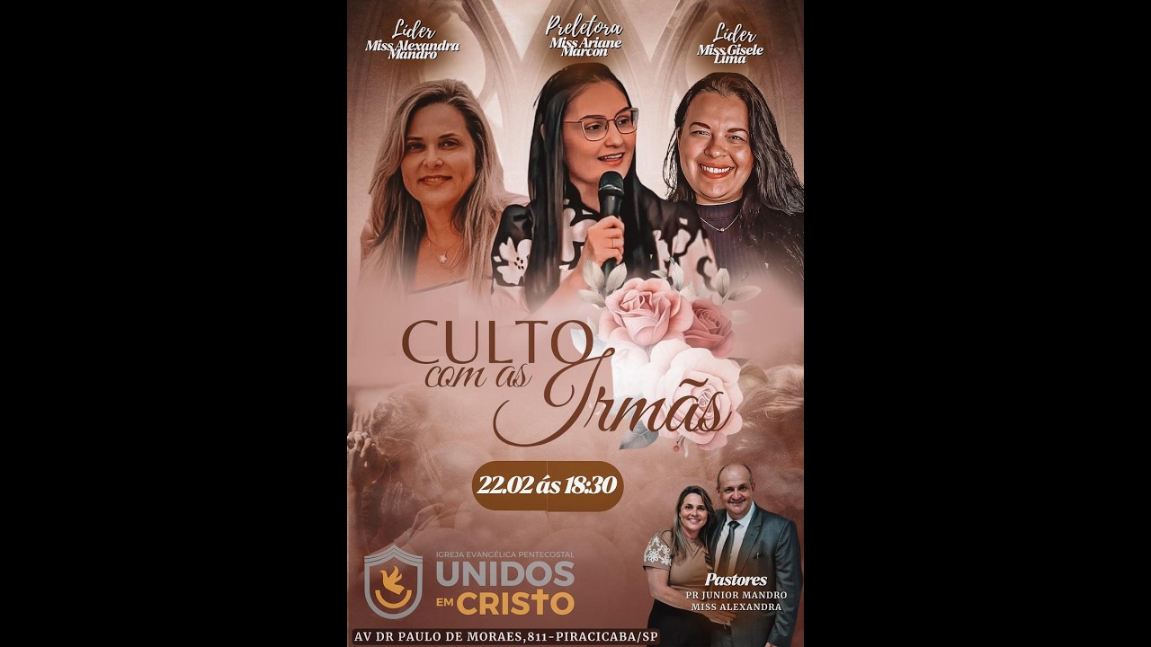 Culto com as Irmãs  22/02/2026
