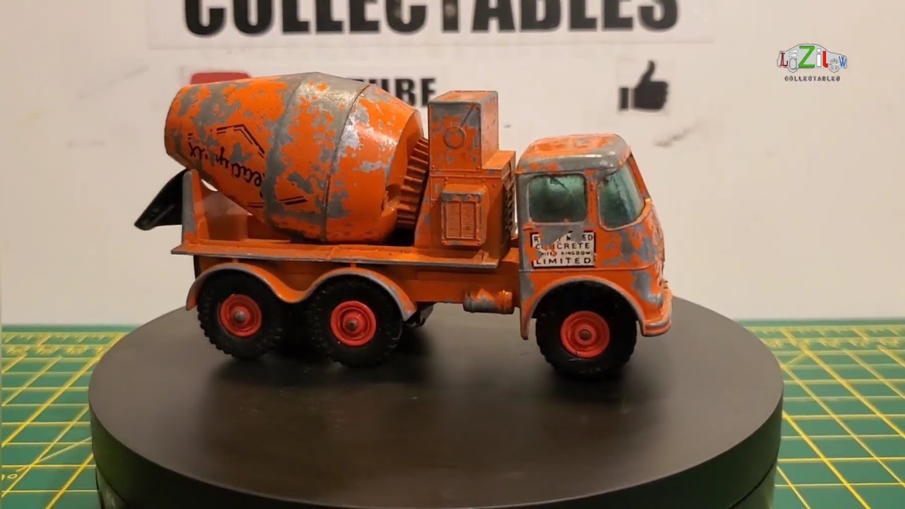 Matchbox K13 Ready mix concrete truck restoration
