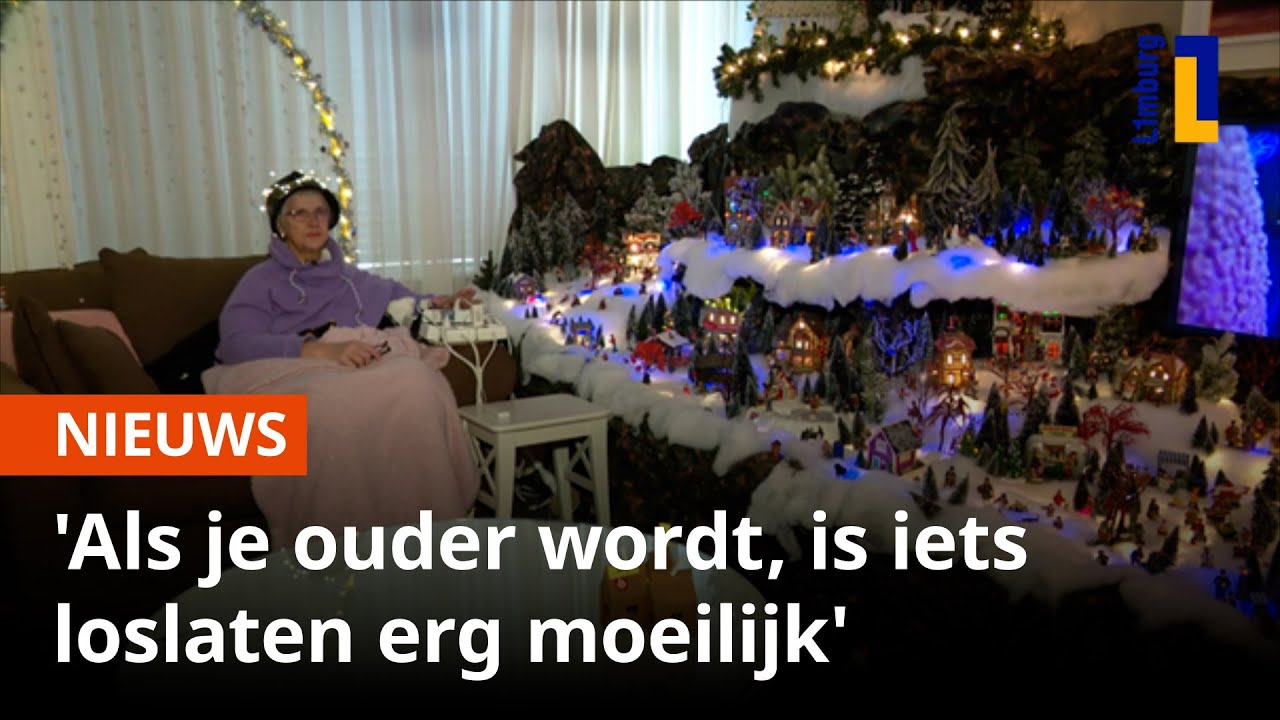Gerda's flat voor de laatste keer omgetoverd tot kerstdorp 👵🎄 | 1Limburg