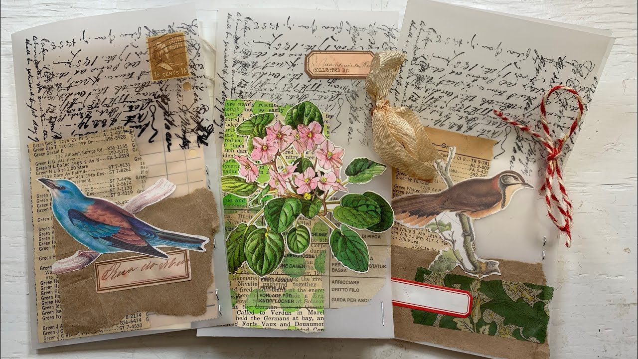 #the100dayproject2026 Day 12  - Vellum document Holder Vintage Documents #roxysweeklychallenge 