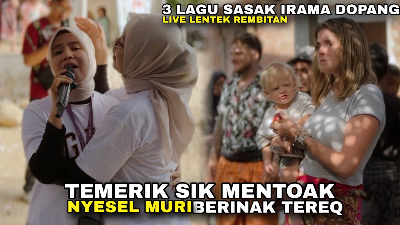 3 LAGU SASAK SEDIH LAWAS ENAK DIDENGAR NIA DIRGHA IRAMA DOPANG LIVE LENTEK REMBITAN LOMBOK TENGAH