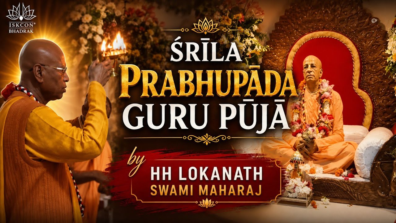 First Guru Puja in New Temple