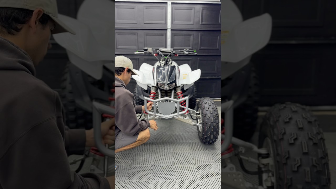 Trx450ER new bumpers 👀👀.     