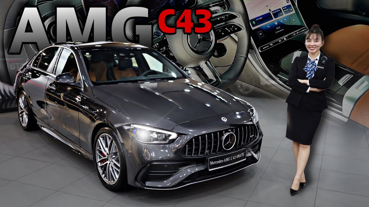 Mercedes-AMG C43 2025 mẫu xe AMG hiệu năng cao đầu tiên được lắp ráp trong nước.