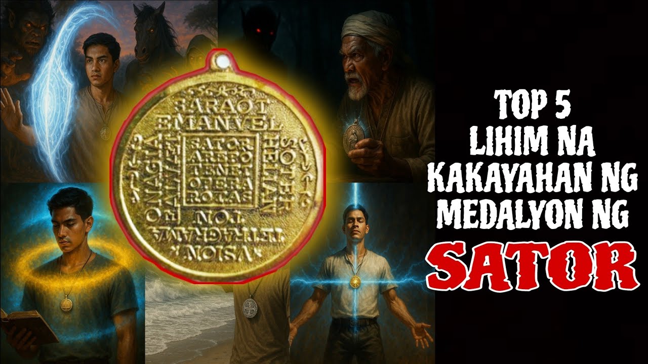 TOP 5 LIHIM NA KAKAYAHAN NG SATOR NA MEDALYON : LIHIM NA KARUNUNGAN : KUMANDER BANTUGAN : KMJS : KB