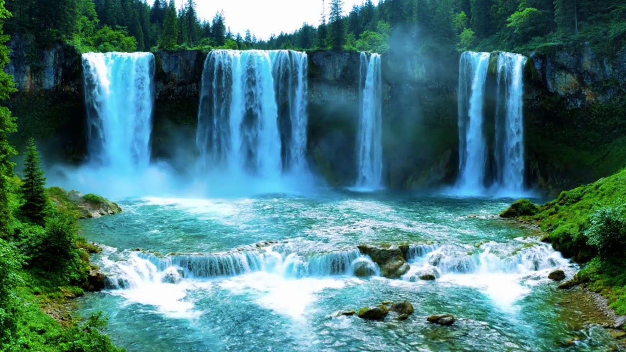 ТЫ УСНЕШЬ РАНЬШЕ ЧЕМ ПОНЯЛ 🌙 КАСКАДНЫЕ ВОДОПАДЫ