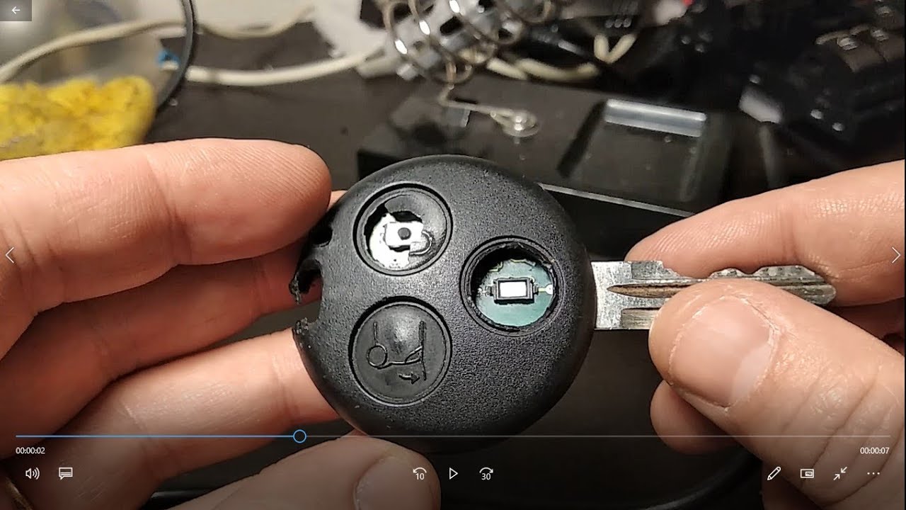 Smart Fortwo Forfour Key fob repair