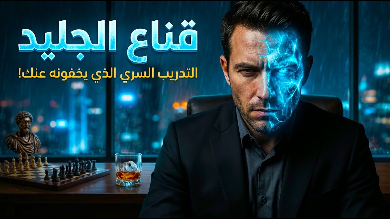 قناع الجليد.. التدريب السري لرجل السيجما لبناء قوة الشخصية التي لا تُكسر!
