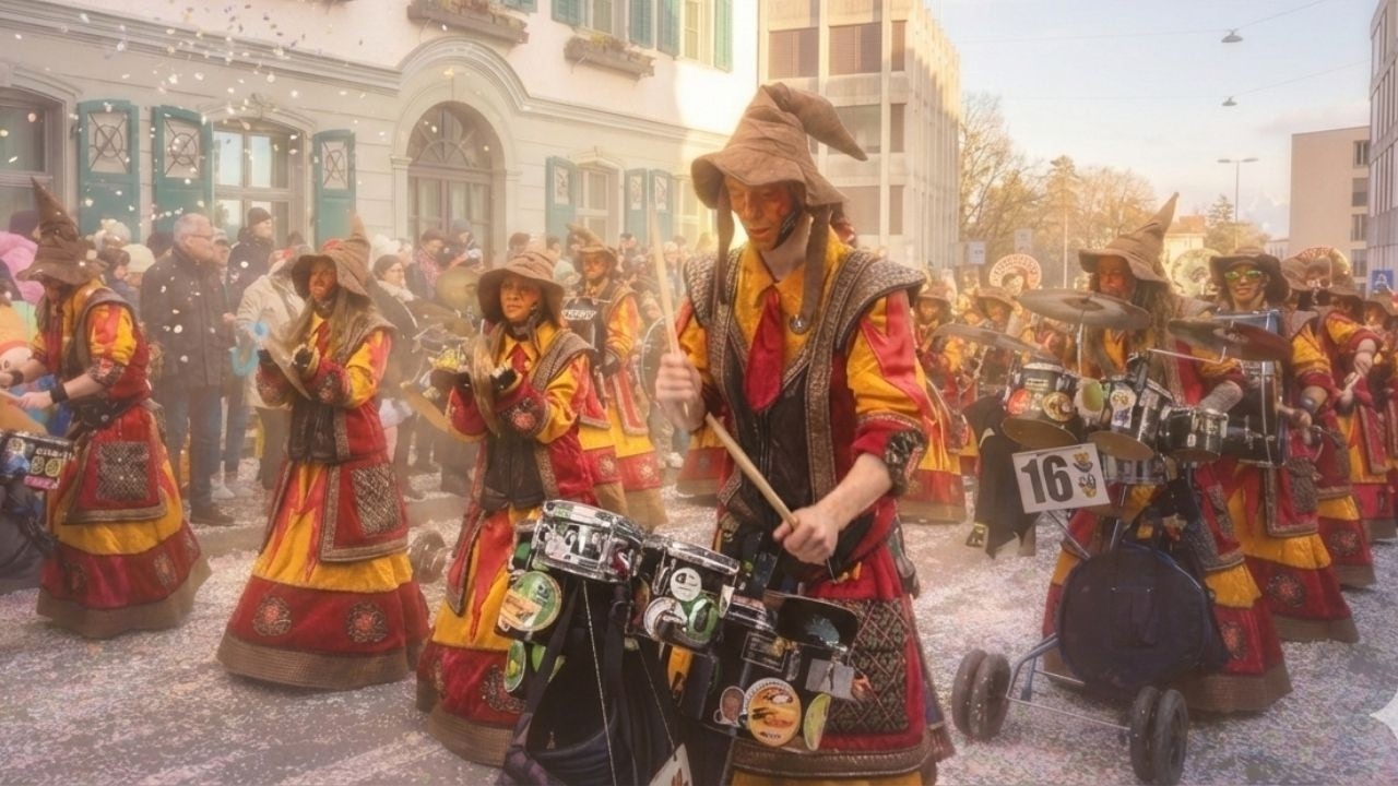 Я НЕ был к этому готов! 😱 Скрытый безумный карнавал Швейцарии | Fasnacht Altstätten