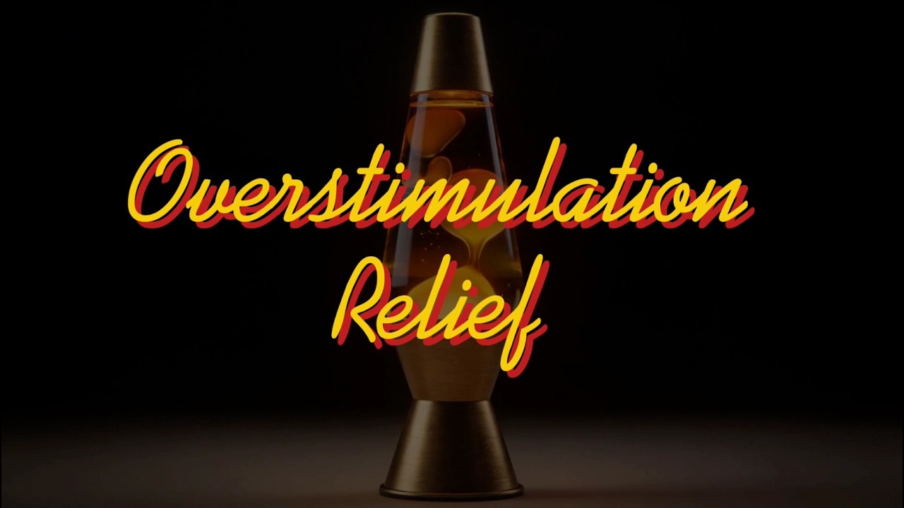 Hypnotic Lava Lamp | Nostalgic Overstimulation Relief | Nervous System Regulation | 4+ Hours