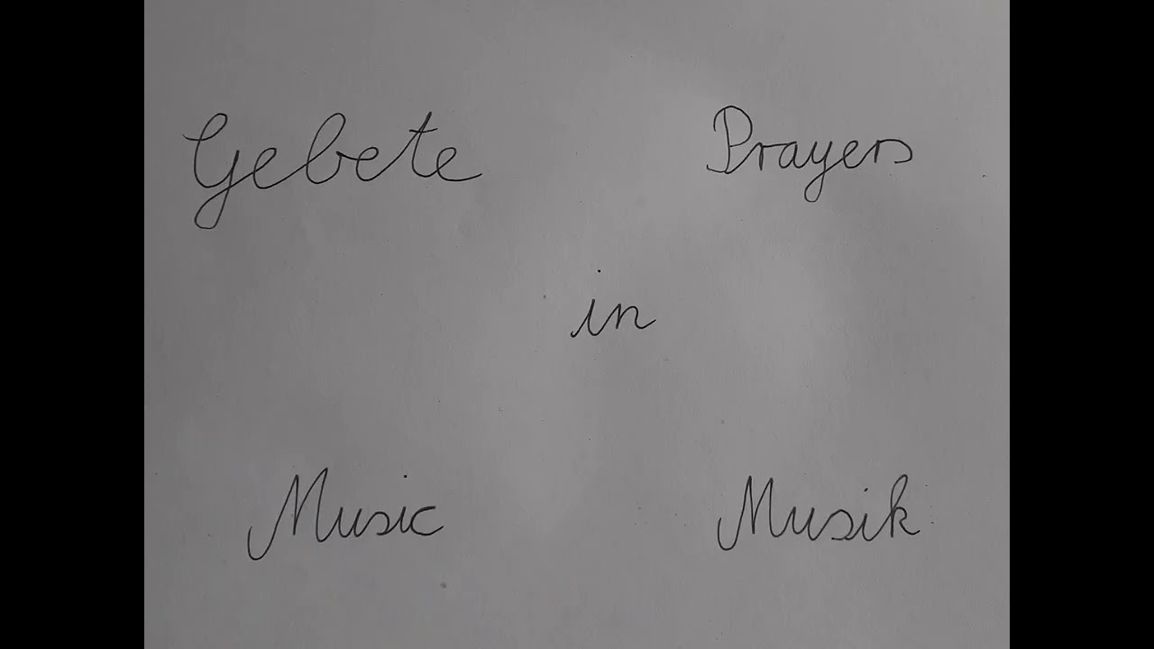 Prayers in Music 36 Gebete in Musik am 29.10.2025 mit Felix Einklang in St. Paulus