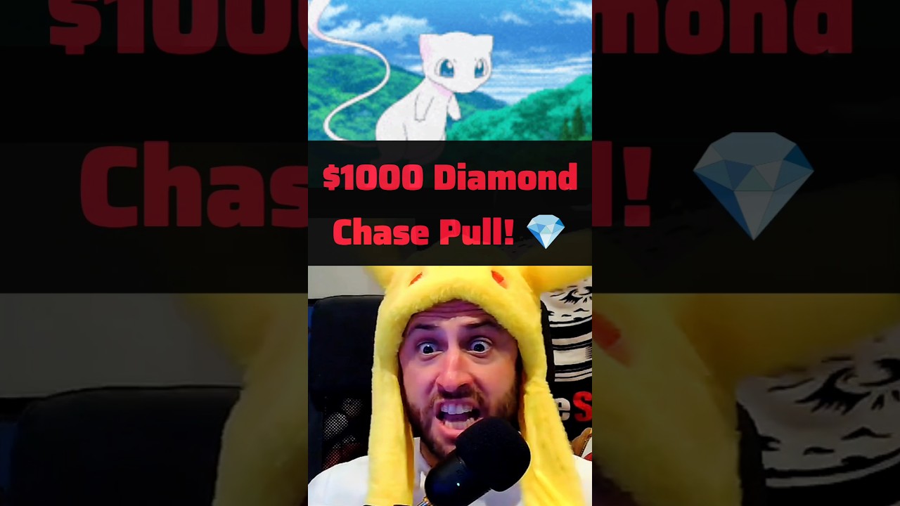 $1,000 Diamond Pack Pull&hellip; $7,000 Mew?! 😳🔥 | GameStop PowerPacks