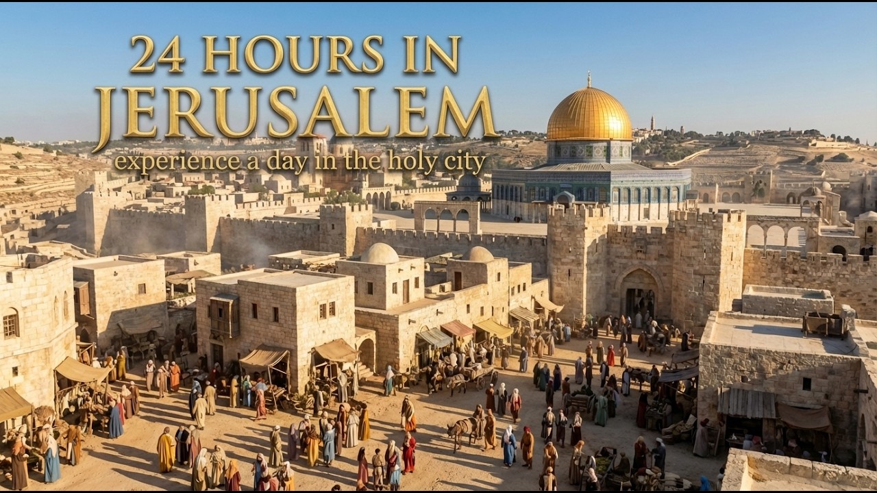 Jerusalem in 1188 | Experience Life in the Medieval Holy City | 24 Hours in Jerusalem