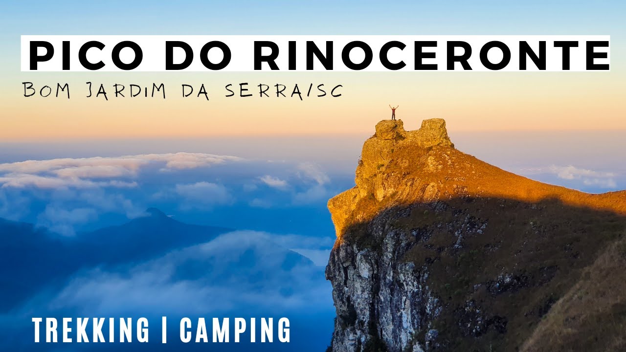 TREKKING E WILD CAMPING: PICO DO RINOCERONTE - Bom Jardim da Serra/SC