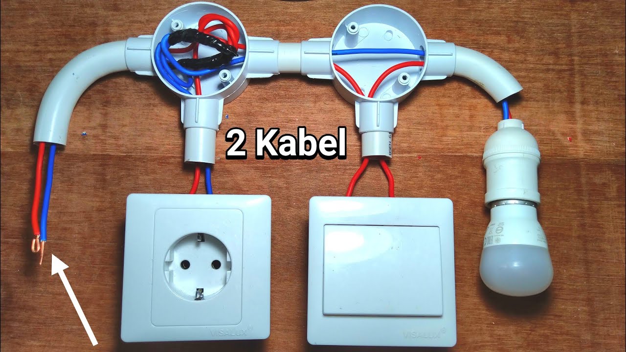 PEMASANGAN INSTALASI LISTRIK RUMAH 2 KABEL