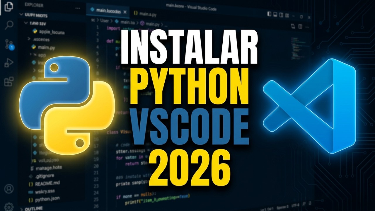 Cómo instalar Python en Visual Studio Code paso a paso (2026)