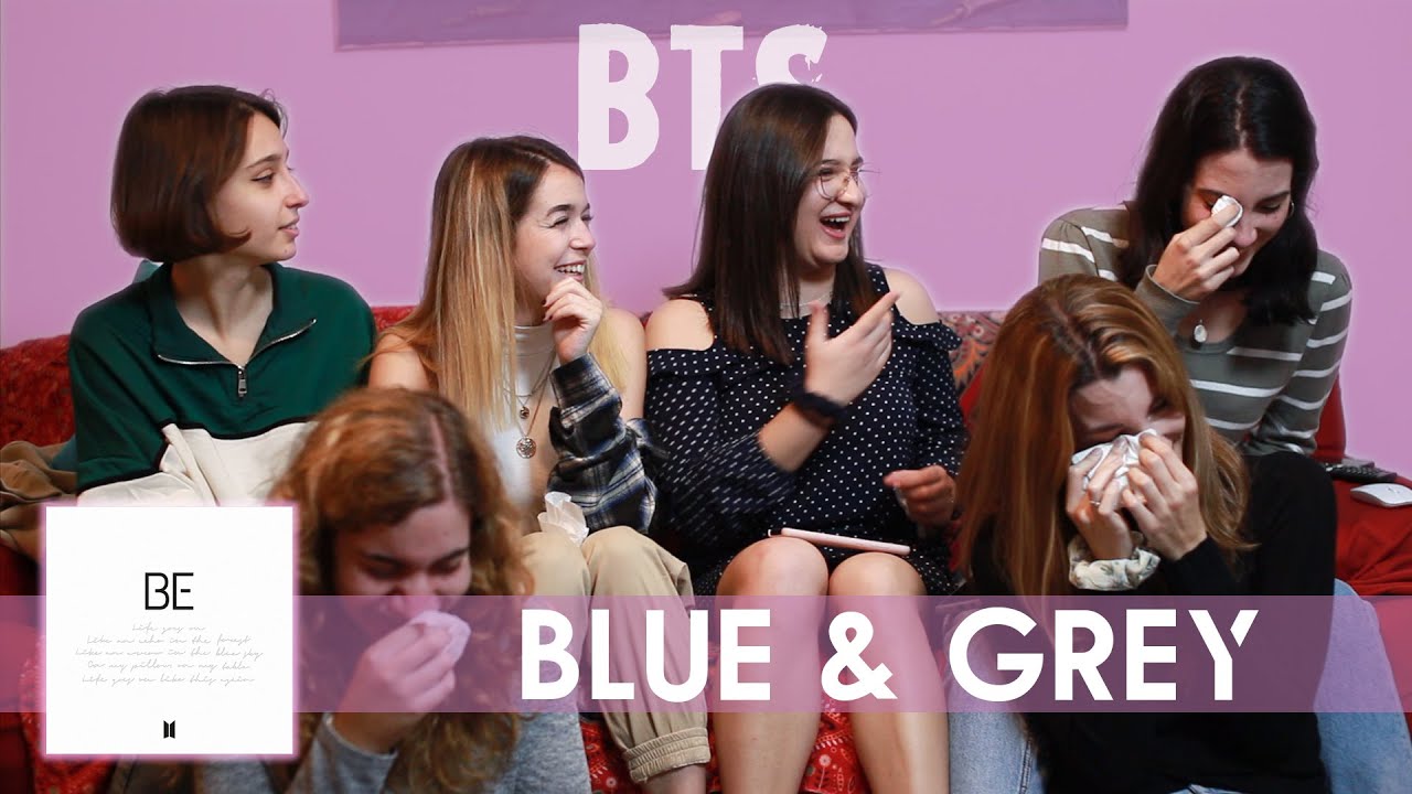 BTS (방탄소년단) - 'Blue & Grey' (가사) Lyrics | Spanish college students REACTION (ENG SUB)
