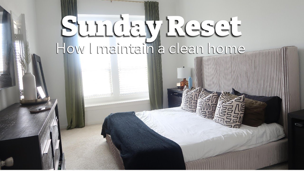 Upstairs Cleaning Routine | Sunday Reset Vlog