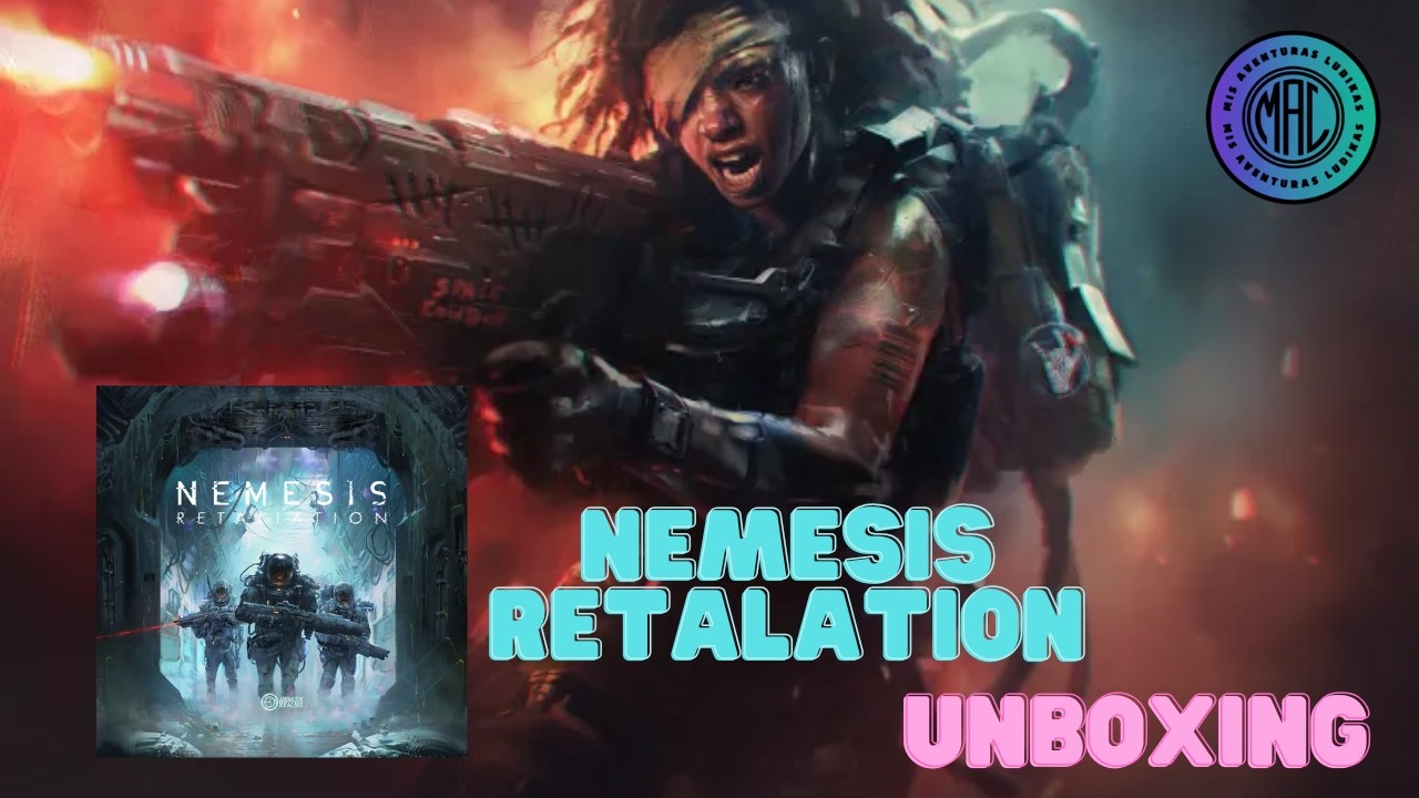 NEMESIS: RETALIATION - UNBOXING - JUEGOS DE MESA