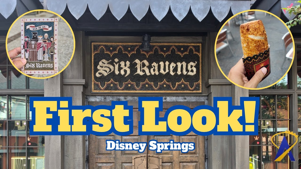 Six Ravens FIRST LOOK Inside, Menu, and More! - Disney Springs 