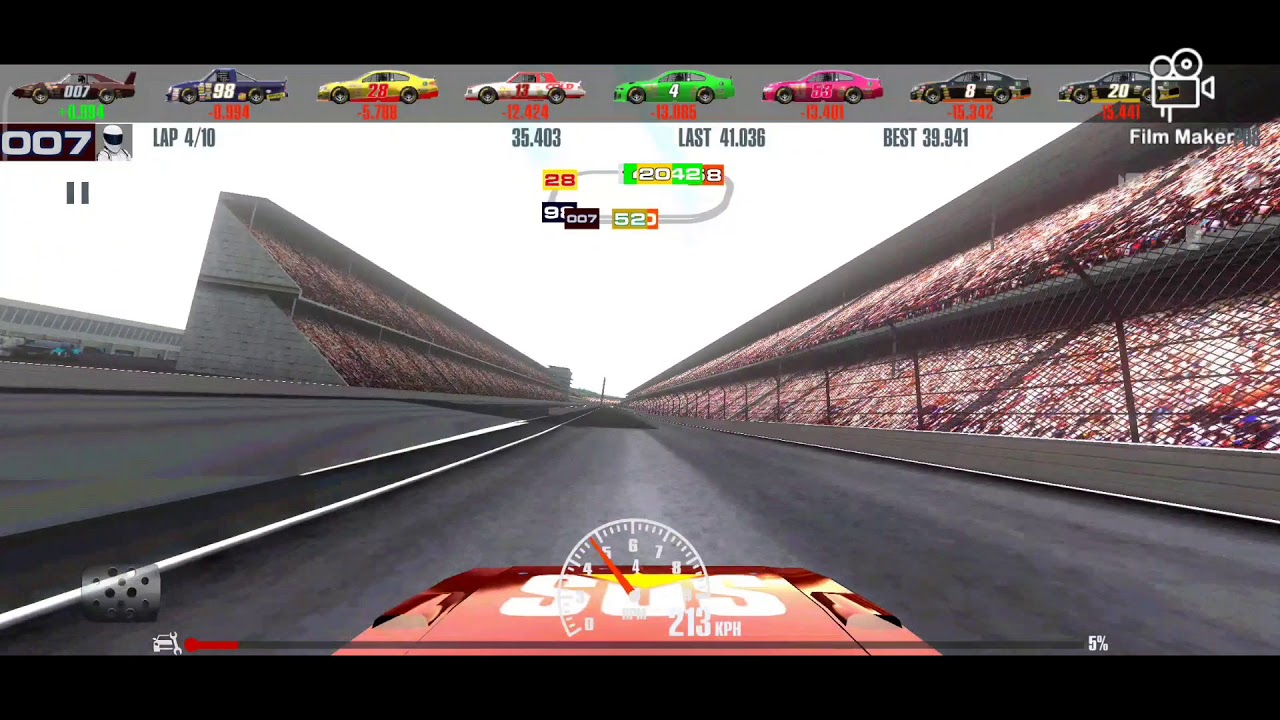 Stock car racing - Feat Danger Zone [ Top Gun] - BGM