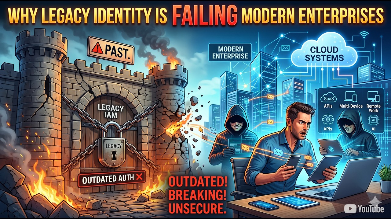 Why Legacy Identity Security Is Failing Modern Enterprises