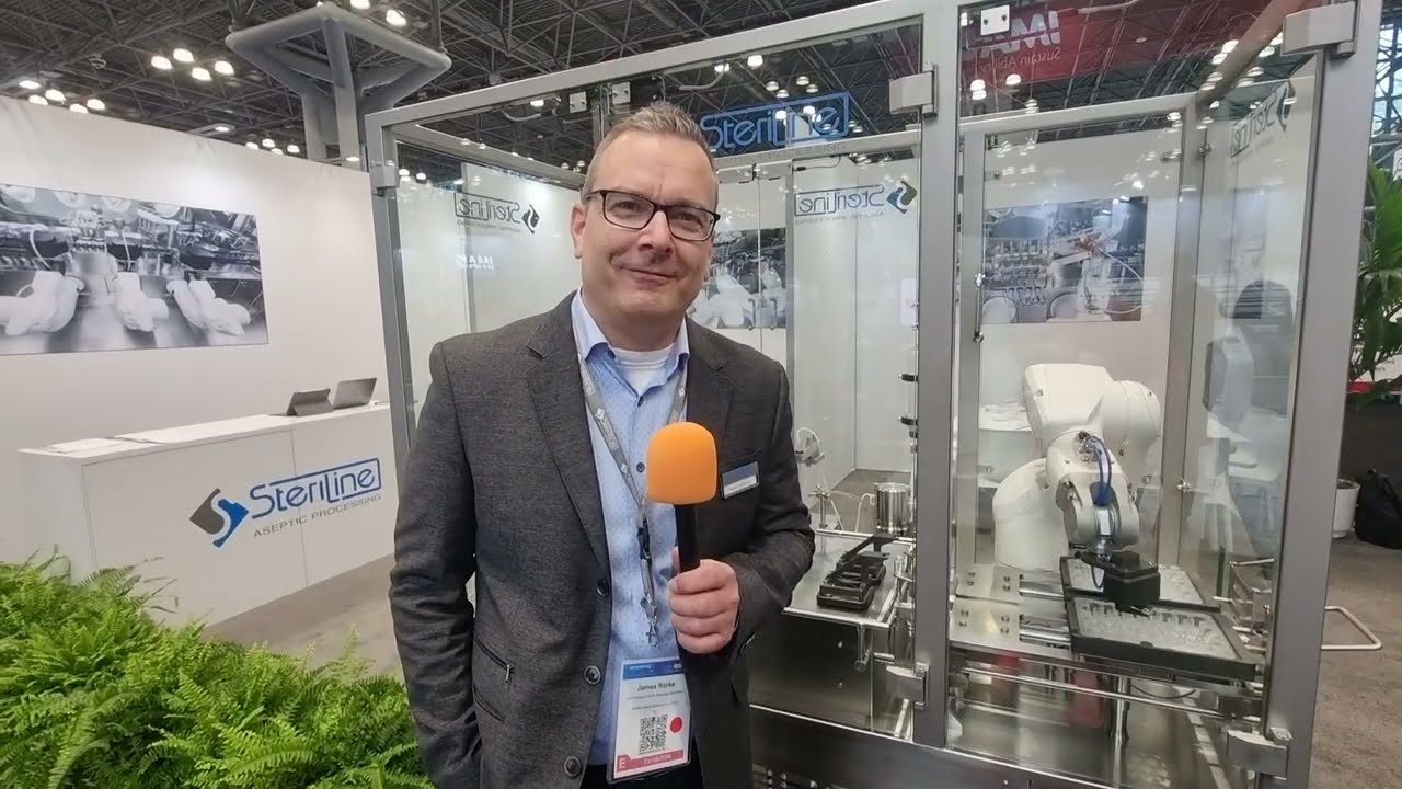 S05E069 #LiveWIthCHaudhrey w Steriline #2537James Rorke at INTERPHEX Global, New York April 16 Day 1