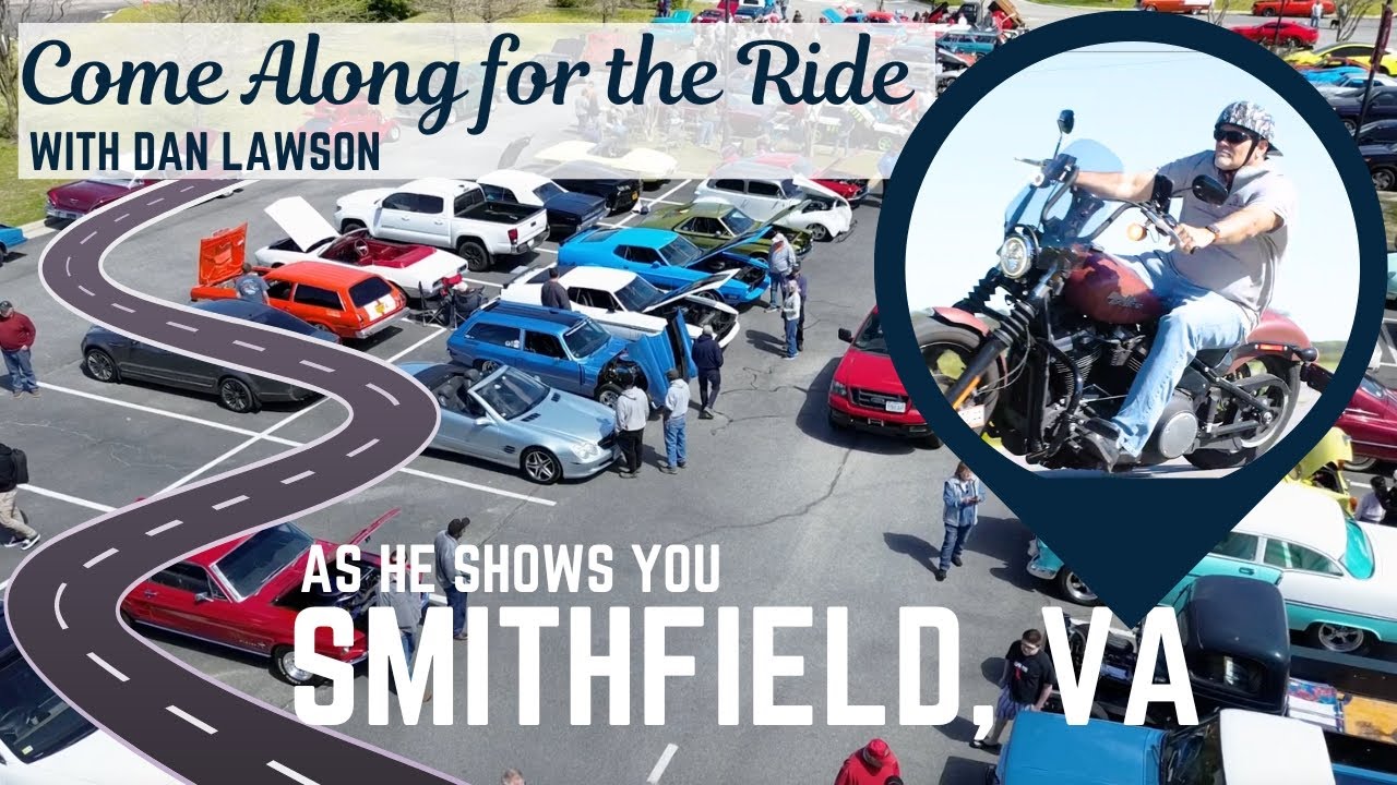 Living in Smithfield, VA - Dan Lawson, REALTOR® & TV Host at the Cheeseburgers & Classic Car Cruise