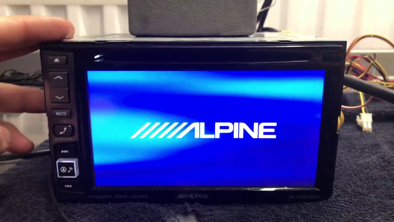 Обзор головного устройства Alpine INE-W960HDMI Video Deck и обход ручного тормоза