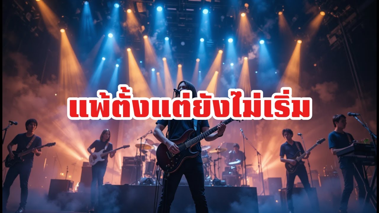 แพ้ตั้งแต่ยังไม่เริ่ม | Thai Rock Ballad | เพลงรักข้างเดียวสุดซึ้ง