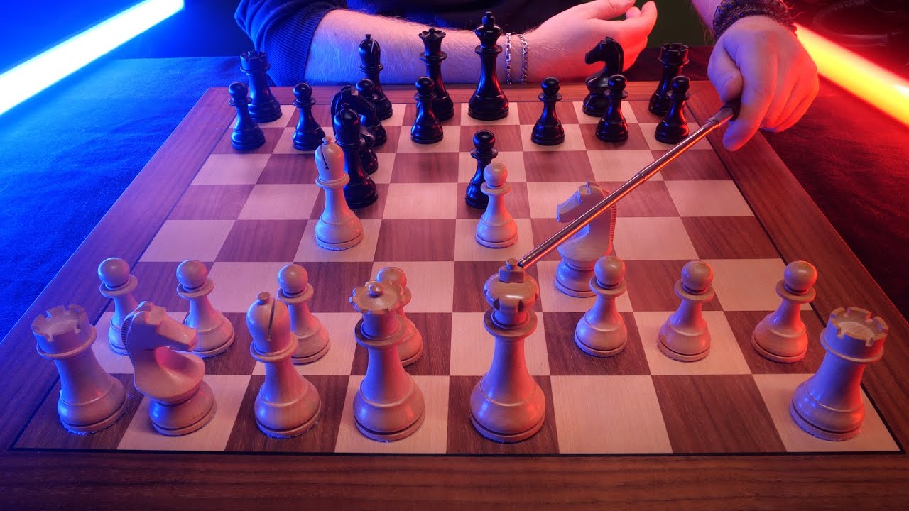 How To Survive Opening Traps In Chess ♔ ASMR ♔ Blackburne vs NN