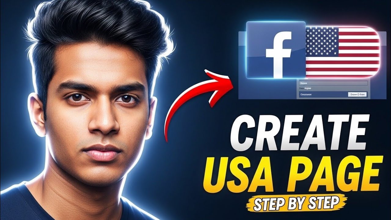 How To Create USA Facebook Page 2026 | Get US Followers & Setup Complete Guide