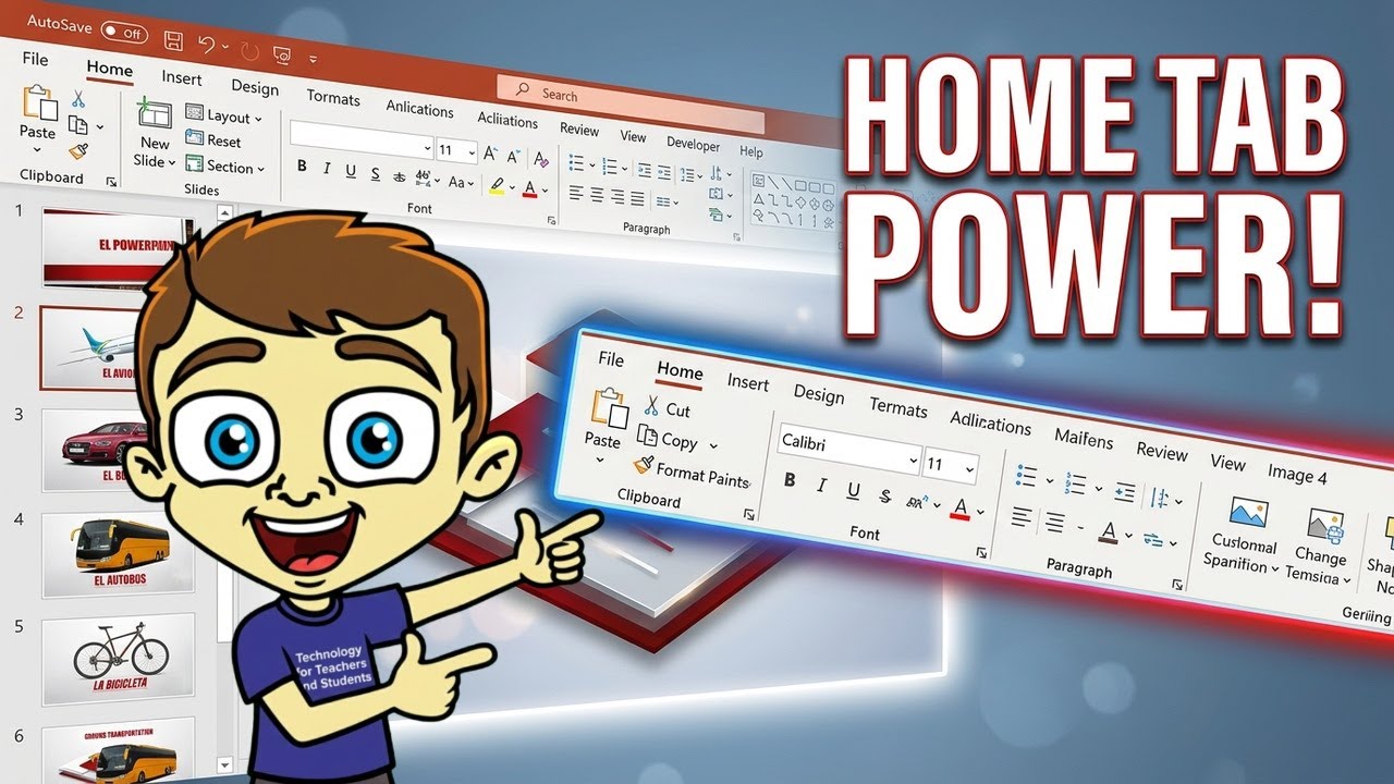 The PowerPoint Home Tab and Ribbon In Depth
