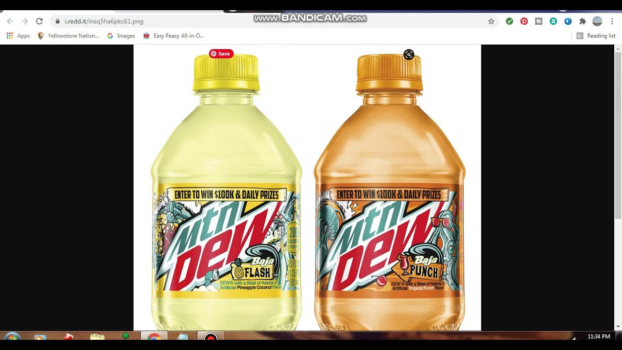 Mountain Dew Summer announcements released of Mountain Dew Baja Flash Baja Punch and Snap'd