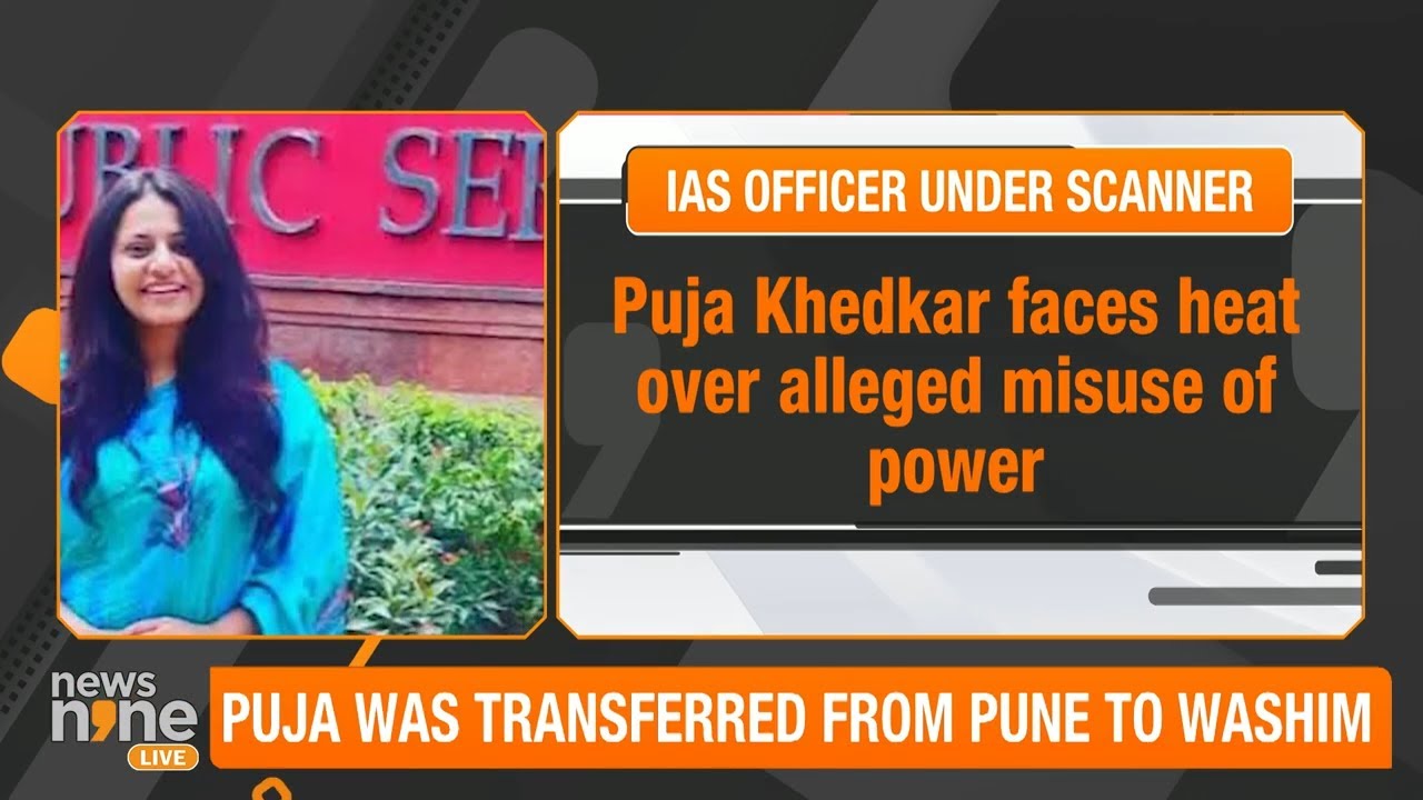 PUNE POLICE AT RESIDENCE OF PUJA KHEDKAR | TRAINEE IAS OFFICER UNDER FIRE OVER DEMANDS | News9