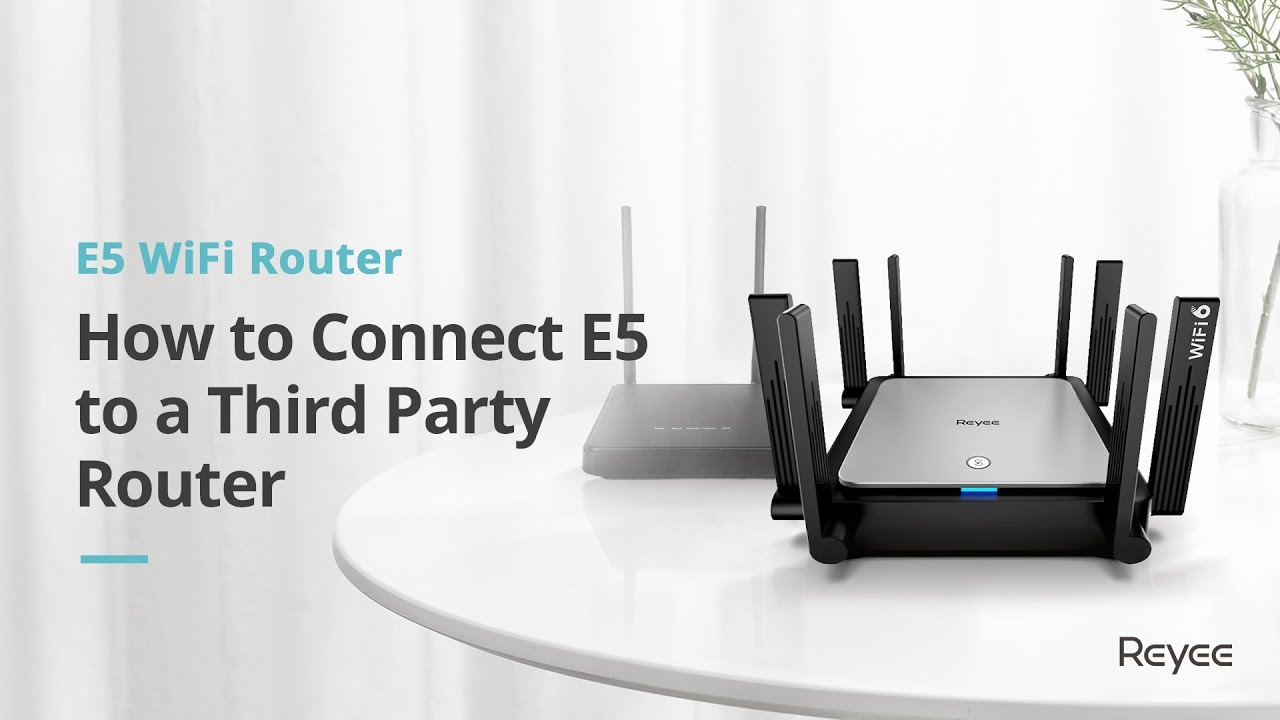 Reyee E5 WiFi Router | How to Connect to a Third Party Router