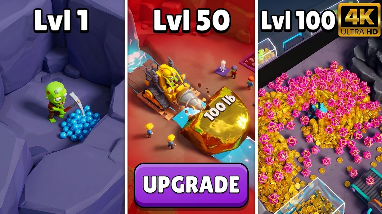 Idle Zombie Miner Ads Review: Riches Beyond the Grave