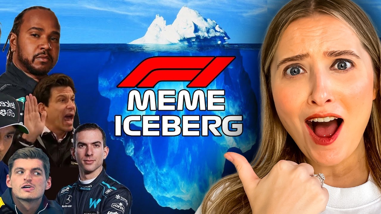 reacting to RICK'S F1 MEME ICEBURG