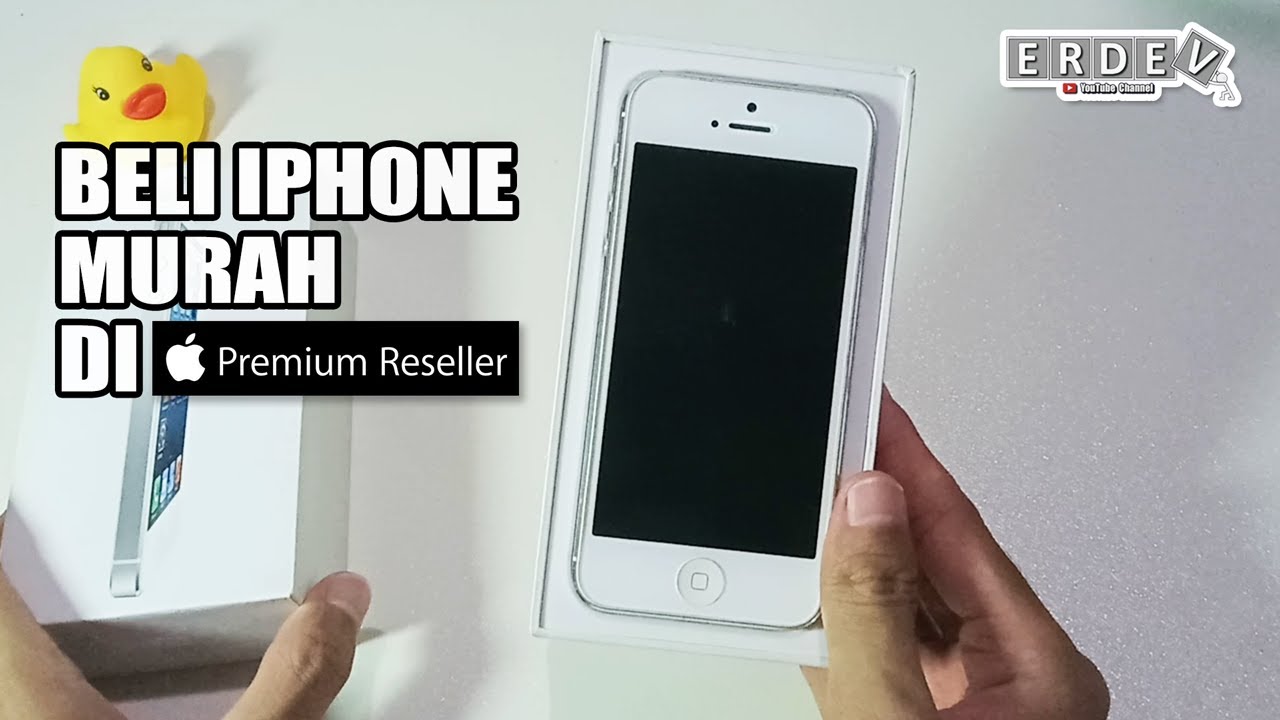 Unboxing iPhone 5 di Tahun 2021 - Beli iPhone Murah dari Apple Premium Reseller