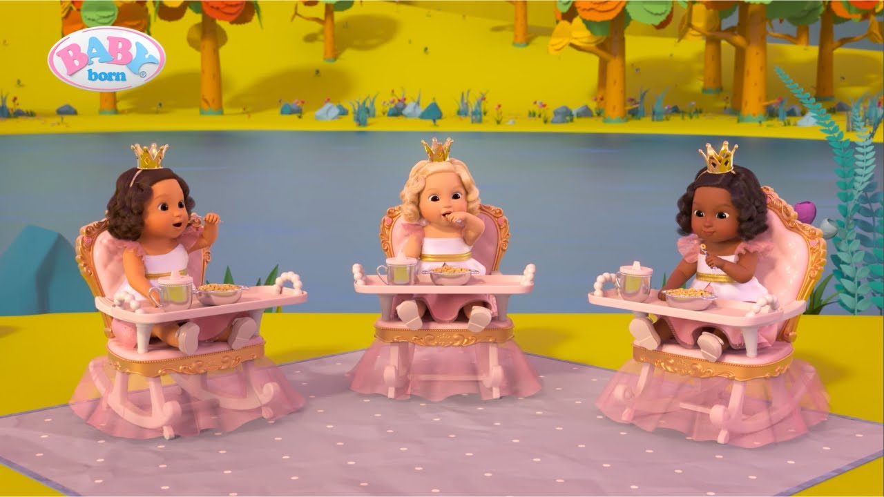 Teddy traut sich: Prinzessinnen-Picknick! 👑 🧸 | Staffel 3 Folge 7 | BABY born Serie Deutsch
