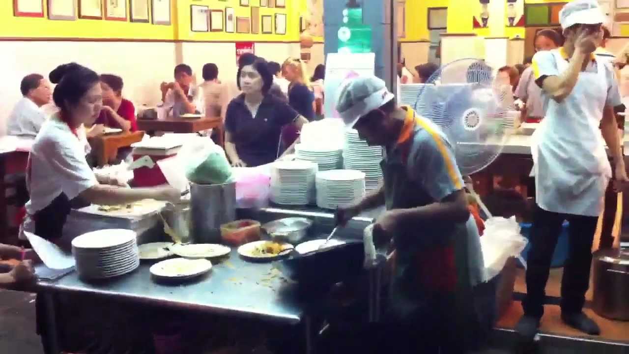 バンコク ティップサマイ 早業